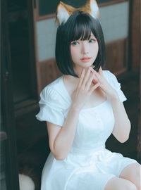 ElyEE Vol.117 2023 July B-Dongitsune~White dress fox girl in white dress(3)